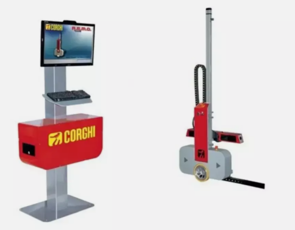 Corghi USA REMO Compact Touchless Wheel Alignment System